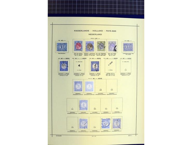 1841-1944, ungebrauchte und gestempelte Sammlung mit vielen guten Werten und Sätzen in 3 Alben