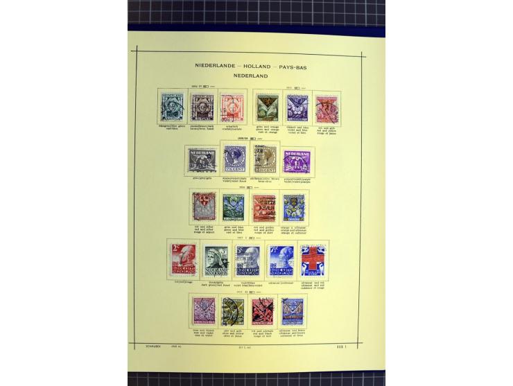 1841-1944, ungebrauchte und gestempelte Sammlung mit vielen guten Werten und Sätzen in 3 Alben