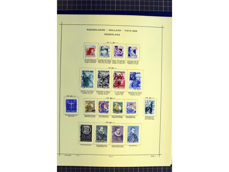 1841-1944, ungebrauchte und gestempelte Sammlung mit vielen guten Werten und Sätzen in 3 Alben
