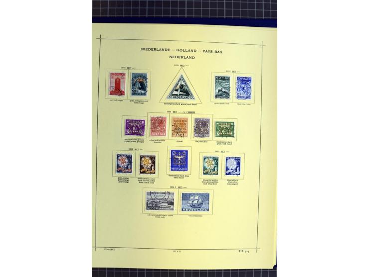 1841-1944, ungebrauchte und gestempelte Sammlung mit vielen guten Werten und Sätzen in 3 Alben