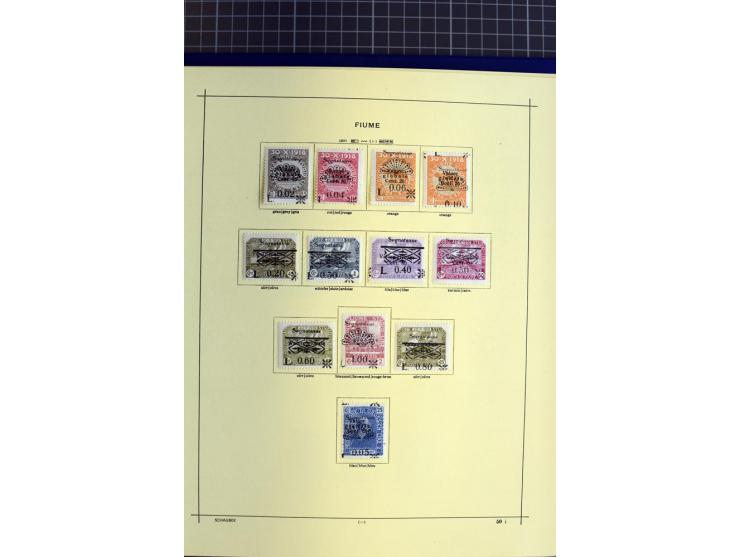 1841-1944, ungebrauchte und gestempelte Sammlung mit vielen guten Werten und Sätzen in 3 Alben