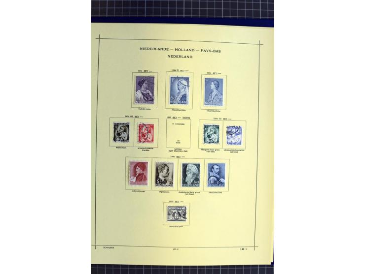 1841-1944, ungebrauchte und gestempelte Sammlung mit vielen guten Werten und Sätzen in 3 Alben