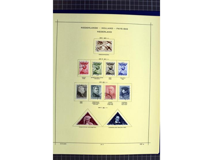 1841-1944, ungebrauchte und gestempelte Sammlung mit vielen guten Werten und Sätzen in 3 Alben