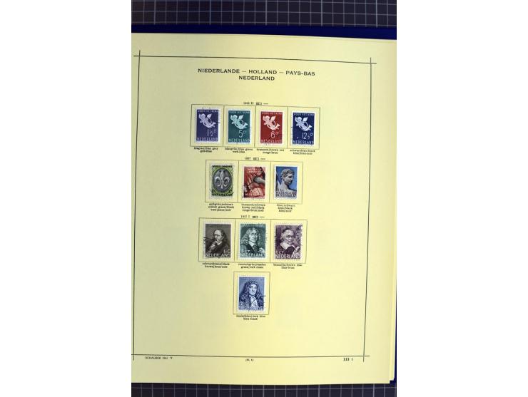1841-1944, ungebrauchte und gestempelte Sammlung mit vielen guten Werten und Sätzen in 3 Alben