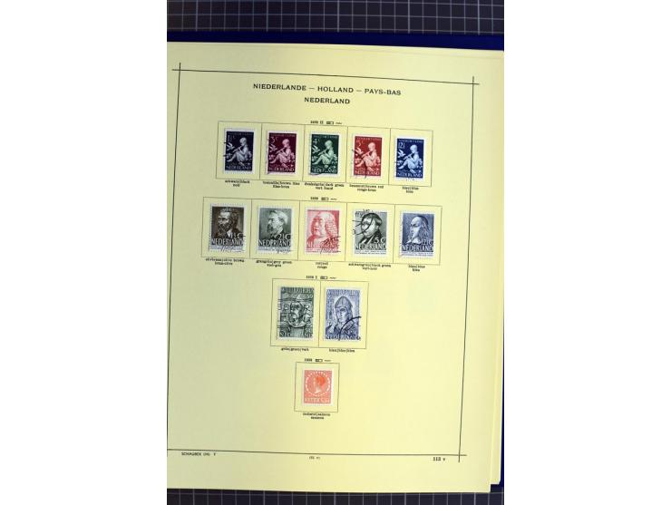 1841-1944, ungebrauchte und gestempelte Sammlung mit vielen guten Werten und Sätzen in 3 Alben