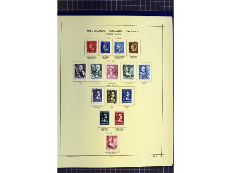 1841-1944, ungebrauchte und gestempelte Sammlung mit vielen guten Werten und Sätzen in 3 Alben