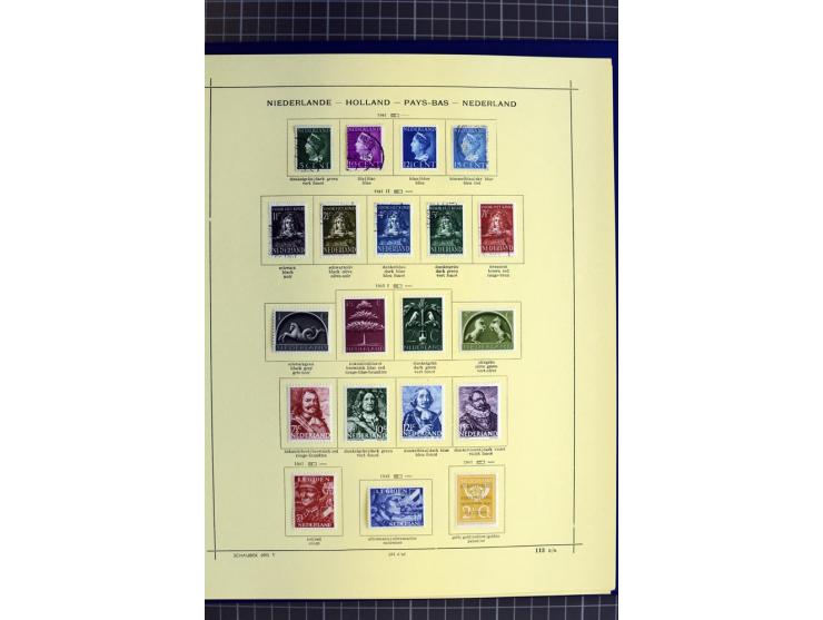 1841-1944, ungebrauchte und gestempelte Sammlung mit vielen guten Werten und Sätzen in 3 Alben