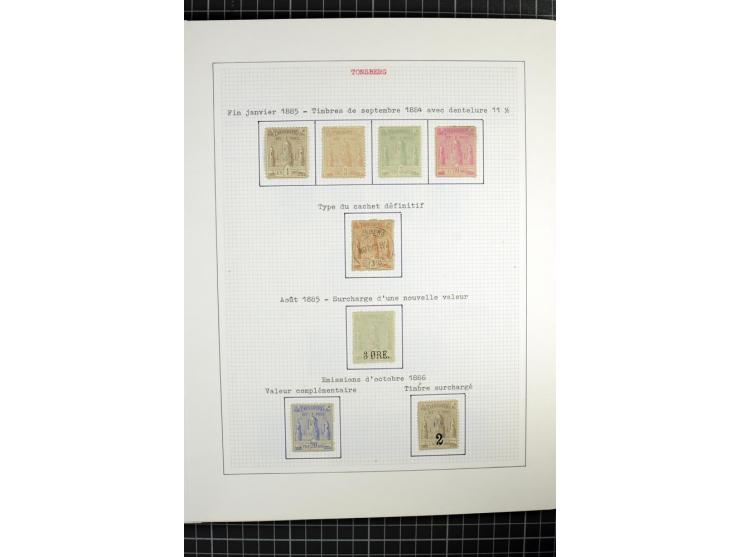 1862/1945, ungebrauchte und gestempelte Sammlung der Stadtpost und Privatpostmarken von Dänemark, Finnland, Norwegen und Schw