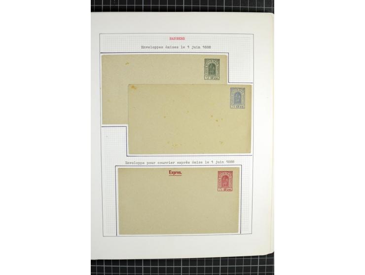 1862/1945, ungebrauchte und gestempelte Sammlung der Stadtpost und Privatpostmarken von Dänemark, Finnland, Norwegen und Schw