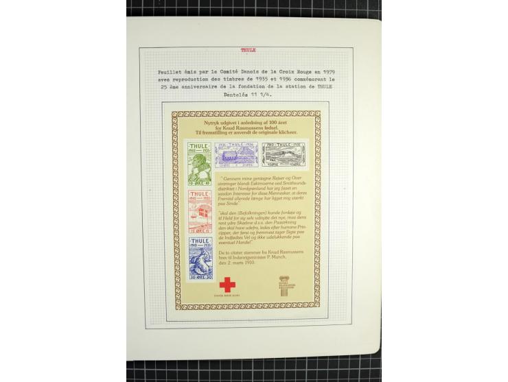 1862/1945, ungebrauchte und gestempelte Sammlung der Stadtpost und Privatpostmarken von Dänemark, Finnland, Norwegen und Schw