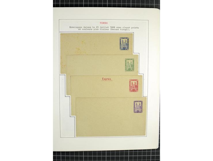 1862/1945, ungebrauchte und gestempelte Sammlung der Stadtpost und Privatpostmarken von Dänemark, Finnland, Norwegen und Schw