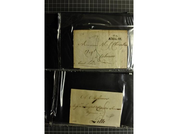 1772/1972 (ca.), interessanter Posten Briefe, Karten und Ganzsachen, dabei Reco, Luftpost etc.