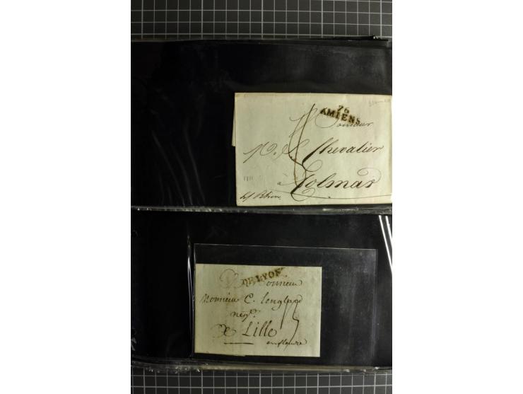 1772/1972 (ca.), interessanter Posten Briefe, Karten und Ganzsachen, dabei Reco, Luftpost etc.