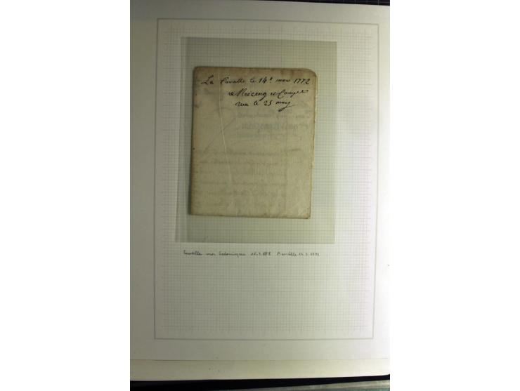 1772/1972 (ca.), interessanter Posten Briefe, Karten und Ganzsachen, dabei Reco, Luftpost etc.