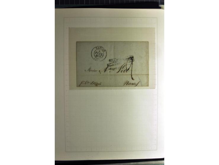 1772/1972 (ca.), interessanter Posten Briefe, Karten und Ganzsachen, dabei Reco, Luftpost etc.