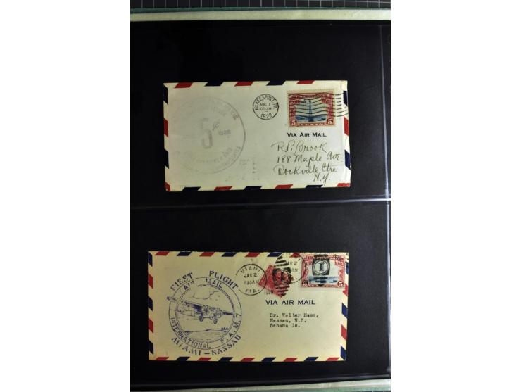 1772/1972 (ca.), interessanter Posten Briefe, Karten und Ganzsachen, dabei Reco, Luftpost etc.
