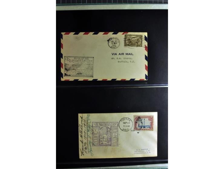 1772/1972 (ca.), interessanter Posten Briefe, Karten und Ganzsachen, dabei Reco, Luftpost etc.
