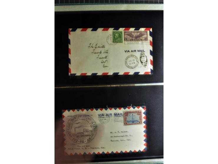 1772/1972 (ca.), interessanter Posten Briefe, Karten und Ganzsachen, dabei Reco, Luftpost etc.