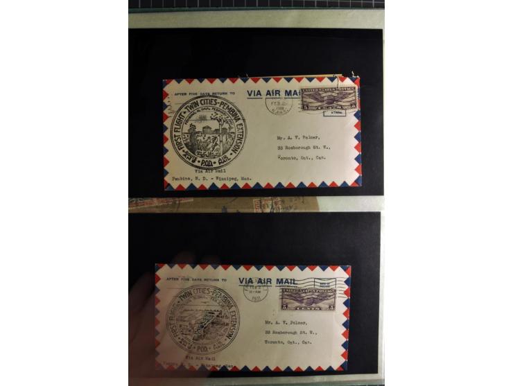 1772/1972 (ca.), interessanter Posten Briefe, Karten und Ganzsachen, dabei Reco, Luftpost etc.