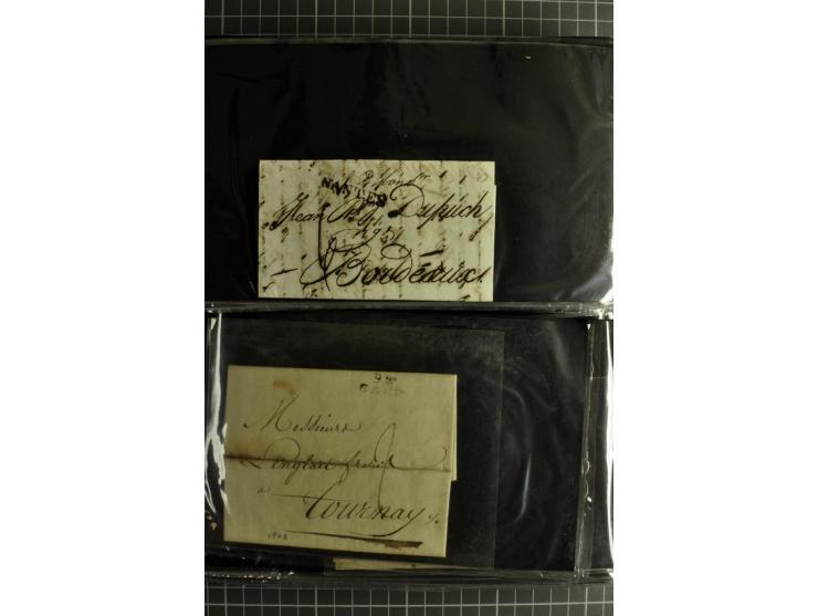 1772/1972 (ca.), interessanter Posten Briefe, Karten und Ganzsachen, dabei Reco, Luftpost etc.