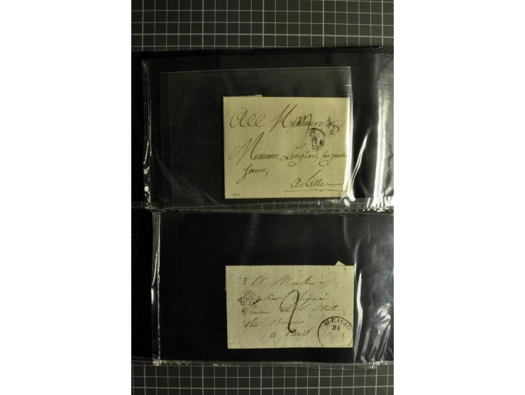 1772/1972 (ca.), interessanter Posten Briefe, Karten und Ganzsachen, dabei Reco, Luftpost etc.