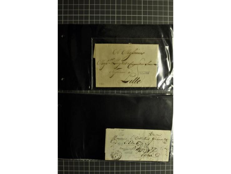 1772/1972 (ca.), interessanter Posten Briefe, Karten und Ganzsachen, dabei Reco, Luftpost etc.
