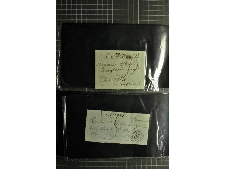 1772/1972 (ca.), interessanter Posten Briefe, Karten und Ganzsachen, dabei Reco, Luftpost etc.