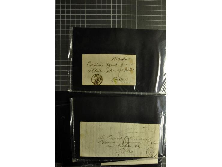 1772/1972 (ca.), interessanter Posten Briefe, Karten und Ganzsachen, dabei Reco, Luftpost etc.