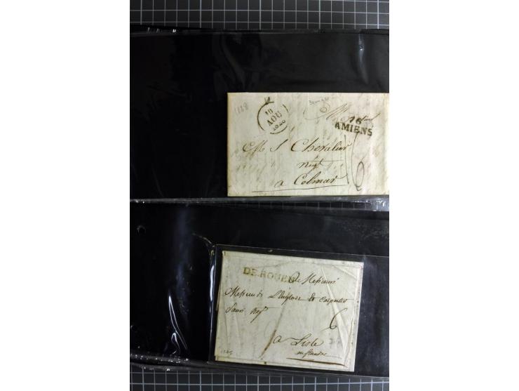 1772/1972 (ca.), interessanter Posten Briefe, Karten und Ganzsachen, dabei Reco, Luftpost etc.