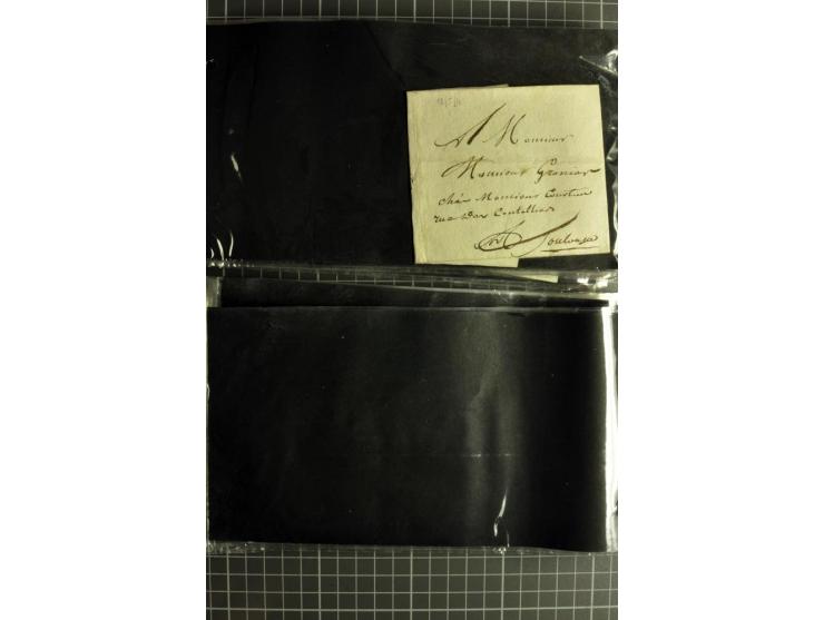 1772/1972 (ca.), interessanter Posten Briefe, Karten und Ganzsachen, dabei Reco, Luftpost etc.