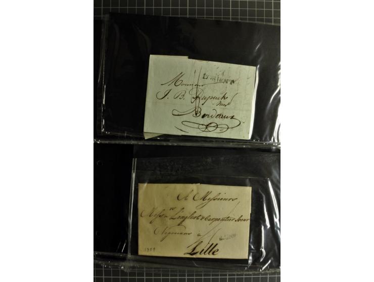 1772/1972 (ca.), interessanter Posten Briefe, Karten und Ganzsachen, dabei Reco, Luftpost etc.