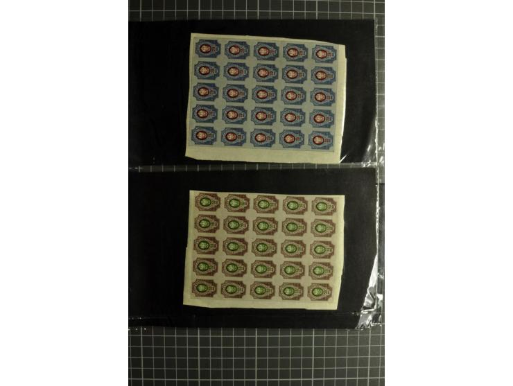 1772/1972 (ca.), interessanter Posten Briefe, Karten und Ganzsachen, dabei Reco, Luftpost etc.