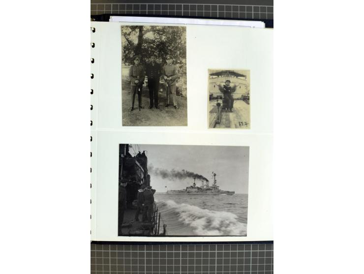 1915/1944, umfangreiche Sammlung "Linienschift Schleswig Holstein" ab 1. WK mit fast 50 Briefen und Karten sowie zusätzlich s