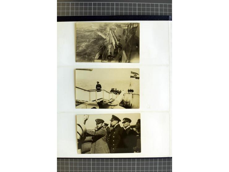 1915/1944, umfangreiche Sammlung "Linienschift Schleswig Holstein" ab 1. WK mit fast 50 Briefen und Karten sowie zusätzlich s