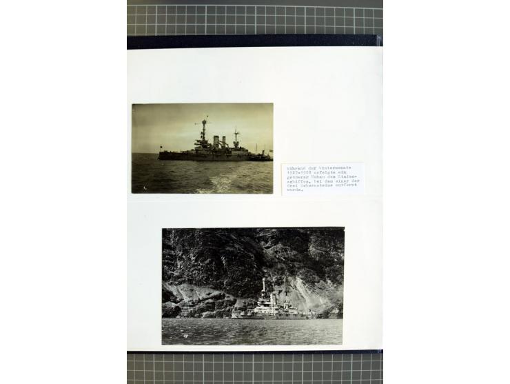 1915/1944, umfangreiche Sammlung "Linienschift Schleswig Holstein" ab 1. WK mit fast 50 Briefen und Karten sowie zusätzlich s