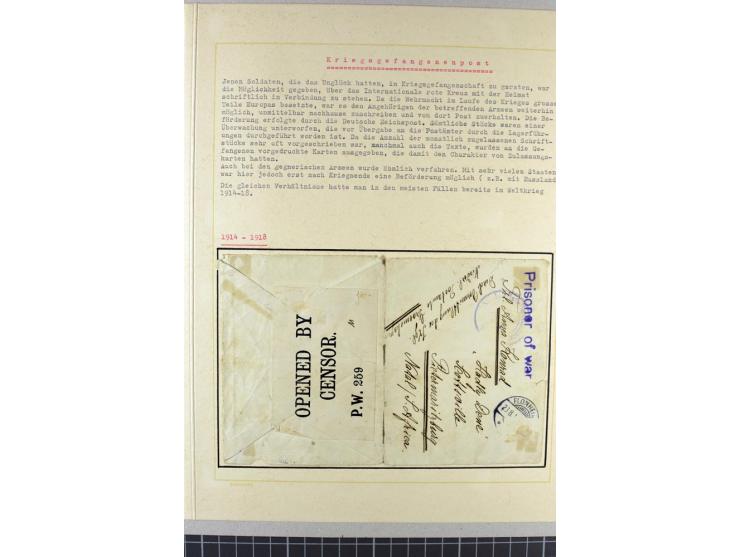 GRAF SPEE: Interniertenlager, dabei 6 Luftpostbriefe, dabei ein Chrashcover Lissabon, dazu ein Brief aus 1918, teils mit Tesa