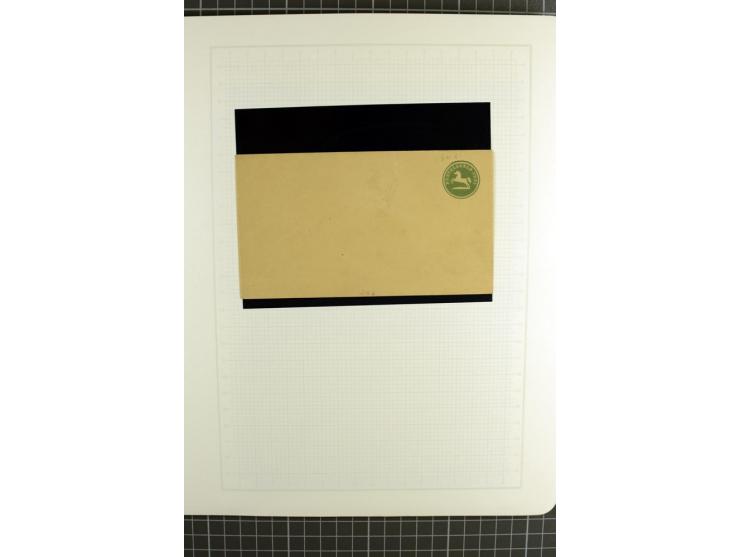 1850/64, ungebrauchte und gestempelte reichhaltige Sammlung, teils mehrfach gesammelt, dabei Einheiten, Rand und Eckrandstück