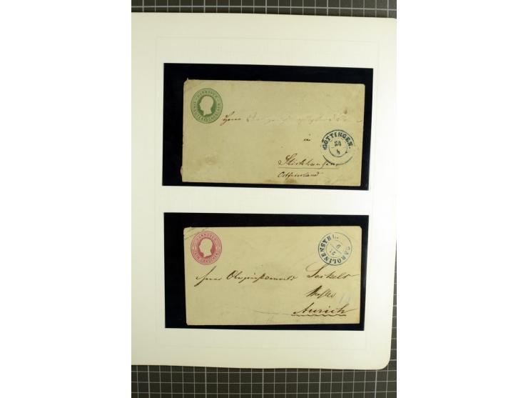 1850/64, ungebrauchte und gestempelte reichhaltige Sammlung, teils mehrfach gesammelt, dabei Einheiten, Rand und Eckrandstück