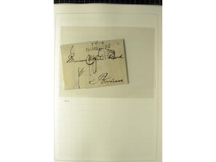 1852/66, postfrische, ungebrauchte und gestempelte Sammlung, dabei Randstücke, Einheiten, bessere Stempel, Briefe, Ganzsachen