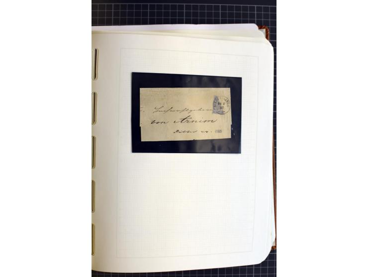 1868/70, ungebrauchte und gestempelte Sammlung, teils mehrfach gesammelt, dabei nachverwendete Stempel, Dienst, etwas Elsaß-L