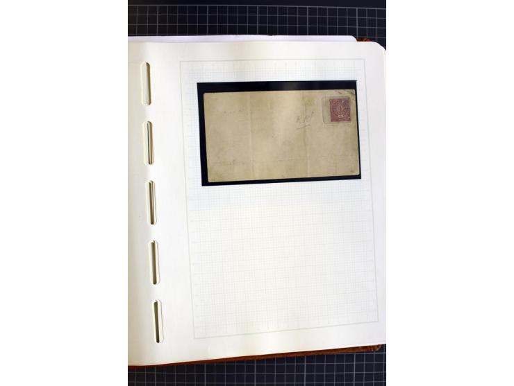 1868/70, ungebrauchte und gestempelte Sammlung, teils mehrfach gesammelt, dabei nachverwendete Stempel, Dienst, etwas Elsaß-L