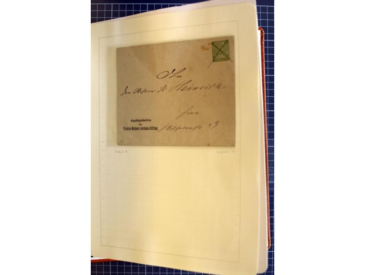 1868/70, ungebrauchte und gestempelte Sammlung, teils mehrfach gesammelt, dabei nachverwendete Stempel, Dienst, etwas Elsaß-L
