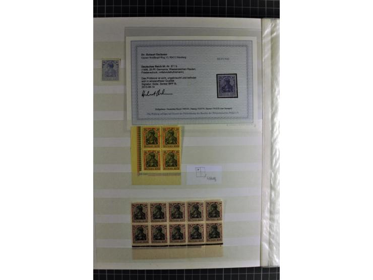 1875/1942, hochinteressanter ungebrauchter und postfrischer Bestand mit sehr vielen guten Werten, teils in Einheiten, dabei M