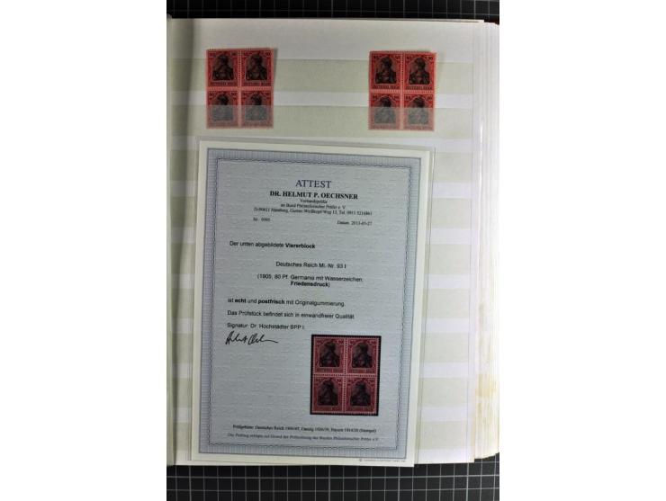 1875/1942, hochinteressanter ungebrauchter und postfrischer Bestand mit sehr vielen guten Werten, teils in Einheiten, dabei M