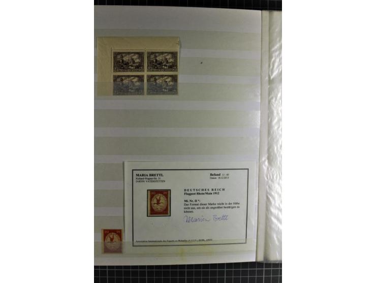 1875/1942, hochinteressanter ungebrauchter und postfrischer Bestand mit sehr vielen guten Werten, teils in Einheiten, dabei M