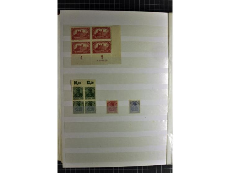 1875/1942, hochinteressanter ungebrauchter und postfrischer Bestand mit sehr vielen guten Werten, teils in Einheiten, dabei M