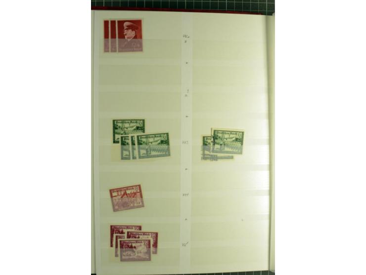  1923/45, postfrischer, ungebrauchter und gestempelter umfangreicher Bestand mit einer Vielzahl guter Werte und Sätze, dazu e