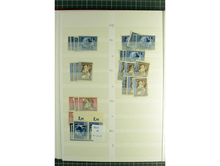  1923/45, postfrischer, ungebrauchter und gestempelter umfangreicher Bestand mit einer Vielzahl guter Werte und Sätze, dazu e