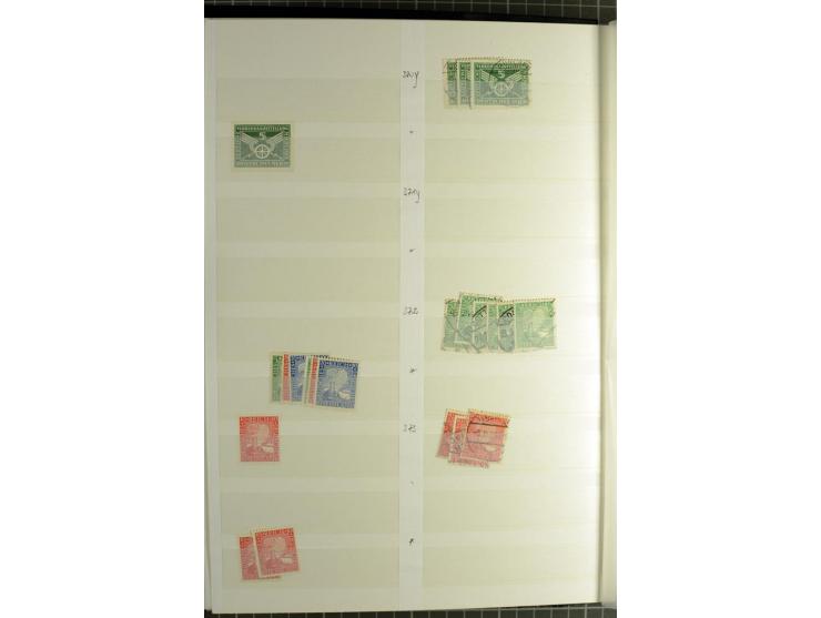  1923/45, postfrischer, ungebrauchter und gestempelter umfangreicher Bestand mit einer Vielzahl guter Werte und Sätze, dazu e