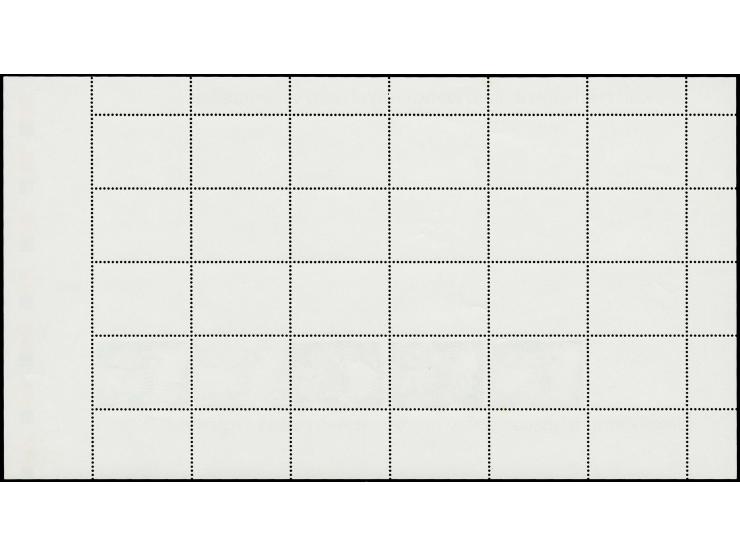 OBLIGATORY STAMPS: 1995, progressive proof "Susanna al Bagno", complete sheet with 24 stamps, 5 stamps with different part of